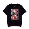 Camiseta de anime spy play house de gran venta, moderna y genial para adolescentes, de primavera y verano, de algodón de manga corta para hombre y mujer