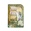 Pacote de Adesivos Yanji: Série Floricultura na Esquina, Adesivos Decorativos para Material DIY de Diário Vintage, 45 Peças, 4 Designs para Escolher