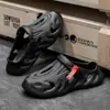 Zapatos de Cocodrilo de Coco para Hombre Verano Nuevas Pantuflas Exteriores Antideslizantes Punta del Pie Conducir Sandalias de Playa para Mujer