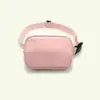 Riñonera de nailon impermeable para el pecho, estilo Lulu, para deportes al aire libre, running, teléfono móvil, bandolera combinable para hombre y mujer.