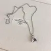 Nova Tendência Nacional Estilo Chinês Pingente Colar Porta-Dinheiro de Alta Qualidade Texturizado Tridimensional Gotejamento de Óleo Puxável Colar Longo Acessório