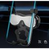 Soporte para teléfono móvil para coche, venta al por mayor, productos transfronterizos, soporte de gravedad para coche, agitación rápida para una generación de cabello