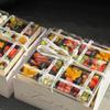 Caixa de Embalagem para Frutas, Caixa de Salada para Presente, Bandeja de Frutas para Levar Caixa de Embalagem Descartável de Madeira Tendência