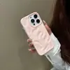 Funda para Teléfono Patrón de Meteorito con Agujero Grande 17 Adecuada para Apple 16Promax Estilo Simple 15/14/13 Color Caramelo Estilo Ins 7g
