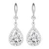 Brincos de Lustre de Zircônia Novos Produtos Transfronteiriços da Amazon Brincos Pingente Gota Temperamento Fashion Jóias Femininas