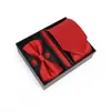 Corbata de moño para hombre Set de corbata de moño Color liso Gama alta Ropa formal Banquete Festivo Cumpleaños Fabricante Stock listo Corbata personalizada Venta al por mayor