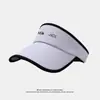 Sombrero de Protección Solar Upf50+ Sombrero de Copa Vacío Sombrero de Sol de Verano para Ciclismo para Mujer Versátil Sombrero de Sol de Ala Ancha