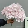 Flores Artificiales, Ramo de Hortensias de 5 Cabezas, Verano Interminable, 27 Piezas, Materiales Florales para Decoración de Bodas y Hogar, Flores de Cinco Cabezas