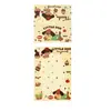 Tarjeta de Cachorro Lindo Set de Tarjetas Cabeza y Espalda Tarjeta de Felicitación de Caricatura Capibara Material de Embalaje de Tarjetas Lindo Embalaje de Regalo Tarjeta