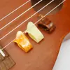 Púa de Pulgar para Guitarra de Celuloide Mano Derecha Anti-Dolor Cubierta para Dedos de Guitarra Guitarra Acústica Folk Cubierta para Uñas de Principiante Púa