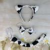 Fábrica direta cocar de vaca animal cabelo banda sexy lingerie roupas adereços acessórios fornecimento em estoque atacado