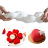 Molde de silicone para sobremesa mousse de amor de 8 peças, molde esférico para chocolate, molde para pudim, molde para gelo de gelatina, molde para vela