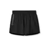 Novos shorts esportivos de fitness masculinos de verão, secagem rápida, respiráveis, micro elásticos, para corrida, basquete, treino