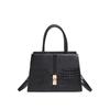 Bolso de mujer 2025, nuevo bolso portátil de moda para mujer, otoño e invierno, estilo occidental, retro, sencillo, para ir al trabajo, bandolera, pequeño bolso cuadrado.