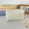 Nova Necessaire de Algodão Acolchoada Estampada, Grande Capacidade, Bolsa de Mão Portátil, Necessaire de Viagem, Bolsa de Armazenamento Multifuncional