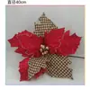 Decoraciones Navideñas Personalizadas, Flores Artificiales, Cabezas de Flores de Navidad, Esquejes, Árbol de Navidad, Accesorios para Corona de Navidad, Flores Artificiales