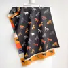 Novo cachecol jacquard dupla face com estampa de cavalo estilo chinês para mulheres, modelo curto com franjas, aquecedor de pescoço quente, adequado para outono e inverno como um xale grande