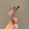 Broche com Acabamento de Luxo, Estilo Nicho e Simples, Alfinete de Roupa, Acessório de Pérola para Terno, Broche