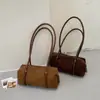 Bolso hobo baguette bolso de axila mujer 2026 Otoño/Invierno Nuevo Estilo Bolso de Mujer Gran Capacidad Versátil Para el Trabajo Estilo Coreano Bolso de Hombro Único
