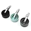 Atacado do Fabricante Conjunto de Copos Medidores de Aço Inoxidável com Oito Peças, Conjunto de Copos e Colheres Medidoras de Plástico, Ferramentas de Cozinha Doméstica para Assar
