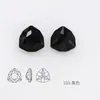 Cristales Dongzhou Triangulares 7mm Coloridos con Base Puntiaguda para Uñas Rhinestones Pequeña Cabeza de Tigre Forma Triangular Rhinestones Accesorios para Uñas DIY