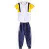 Ropa Escolar de Jardín de Niños Uniforme Escolar de Verano para Estudiantes de Primaria Niños y Niñas Uniforme Escolar Ropa de Clase Conjunto Infantil de Dos Piezas de Manga Corta