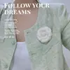Broche de Camelia Estilo Chanel Tela de Tweed Abrigo de Alta Gama Pin Versátil Accesorio de Alta Gama Broche Súper Elegante