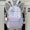 Mochila Nueva Estilo Japonés Estilo Ins para Mujer, Bolso Escolar Dulce y Fresco para Niña, Mochila Ligera para Viajes Diarios para Estudiantes de Secundaria, Diseño de Dibujos Animados