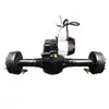Ensamblaje de eje trasero de triciclo eléctrico de baja velocidad 1300w motor sin escobillas de carro modificado integrado eje de transmisión con freno de tambor