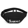 Riñonera Versátil Personalizada Bolsa para Hombre Marca de Moda Bolso Cruzado de Hombro Único Bolsa Pequeña Portátil con Letra Riñonera Bolso Cruzado Pequeño Deportivo para Pareja