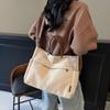 Cross-border Commuter Tote Bag Bolsa de Ombro Feminina Novo Estilo Simples Ruiying Bolsa Feminina Crossbody Bolsa de Grande Capacidade