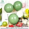 Globos de látex mate de 18 pulgadas Globos redondos de 18 pulgadas Globos macaron Decoración de cumpleaños