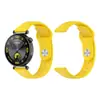 Adequado para Relógio Huawei Gt4/5 Pulseira de Silicone Monocromática Fivela Invertida Pulseira de Pulso de Silicone Fivela de 18mm Pulseira de Relógio de Silicone