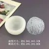 Bola de Sorvete DIY Casa Caseira Molde de Silicone Aromaterapia Gesso Decoração de Fondant Ferramenta de Chocolate