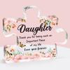 Transfronterizo Nuevo Día de San Valentín Acrílico Transparente Curva Regalo Día de la Madre para Amigos Decoraciones de Escritorio