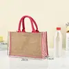 Bolsas de lino al por mayor de los principales fabricantes, disponibles en stock, perfectas para bolsas de regalo; personalizable con impresión de logo; opciones coloridas de algodón y lino; bolsas de lino de alta calidad