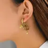 Nuevos Pendientes Europeos y Americanos Más Vendidos para Mujer, Estilo Fresco, Pendientes de Serpiente Personalizados, Colgantes de Pendientes de Serpiente Desmontables de Moda