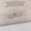 Lujo Ligero, Exquisitos, Estilo Nicho, Gama Alta, Minimalistas, Pendientes de Estilo Cool, Pequeños y Sencillos, Modernos, Pendientes de Mariposa Soñadores