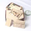 Mini Bolsa de Almacenamiento para Joyería Accesorios Convenientes para Viaje Bolsas de Almacenamiento Dedicadas para Pendientes de Botón Caja de Joyería de Tablero