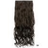 Peluca Transfronteriza Fabricante Mayorista Clip de Una Pieza Extensiones de Cabello Largo Rizado de Cinco Clips Piezas de Peluca de Comercio Exterior Europeo y Americano