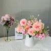 Ping Pong Crisântemo Buquê de Casamento Pequeno Arranjo de Flores Acessórios Flores Artificiais Flores de Comércio Exterior Transfronteiriço Decoração de Casa