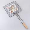 Suministro directo de fábrica red gruesa para asar pescado a la parrilla para barbacoa tres pescados barbacoa herramientas para barbacoa al aire libre herramientas para barbacoa