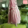 Atacado de Fábrica Ornamento Pendurado Estilo Antigo Marcador de Página Leque Festivo Tassel Colorido Embalagem Presente Cortina Pequeno Tassel