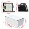 Adecuado para Ford Focus Focus Maverick winning luz de espejo retrovisor luz de bienvenida LED luz de suelo