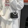 Bolsas Populares Novas 2025 Transfronteiriças para Mulheres, Bolsas Transversais da Moda Tendência, Bolsas de Ombro Casuais Simples com Laço para Mulheres