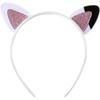 Novas meninas orelhas de gato faixa de cabelo grampo de cabelo fantasia de Halloween decoração de festa orelhas de gato cabeça fivela faixa de cabelo acessórios de cabelo