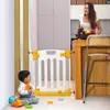 Fabricantes suministran estribo infantil sin perforaciones valla para escaleras de bebé valla de aislamiento para mascotas puerta de seguridad infantil
