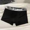 Cueca Boxer Masculina Antibacteriana 5A HELLO Respirável Roupa Íntima Masculina Macia Confortável Amigável à Pele