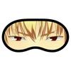 Máscara de Olhos de Anime Personalizada Luffy Hatsune Asuna Rem Amarelo Comic Aotu Black Rock Máscara de Olhos Bloqueadora de Luz