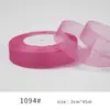 Cinta de Gasa de Nieve de 2 cm Rosa Material para Manualidades Lazo Accesorio para el Cabello Cinta para Empaquetar Sombreros Venta al por Mayor Hecho a Mano
